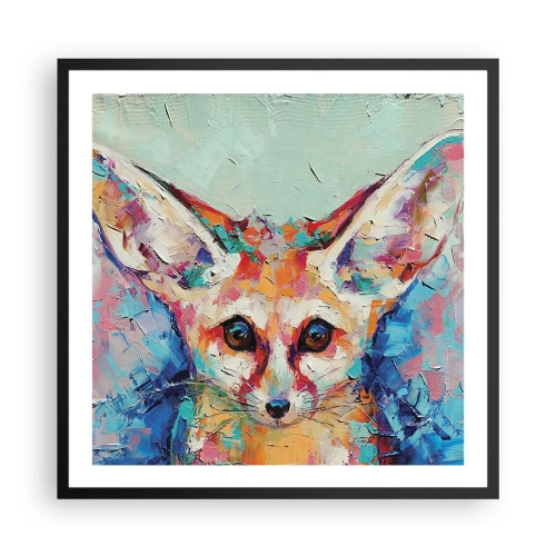 Poszter fehér keretben - Készen álltok rám? - 60x60 cm