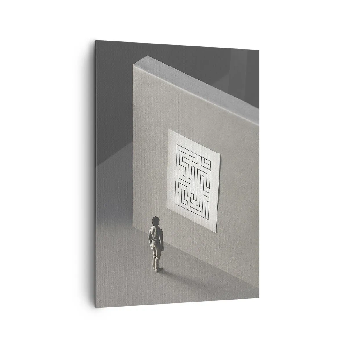 Vászonkép - De én hol vagyok? - 70x100 cm