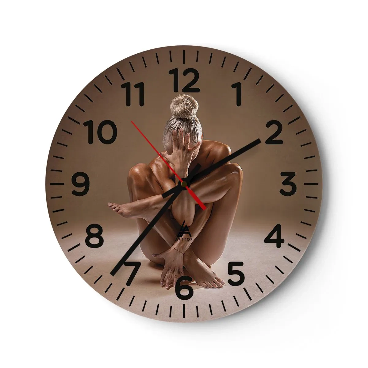 Falióra, Óra - A test és a lélek egysége - 40x40 cm