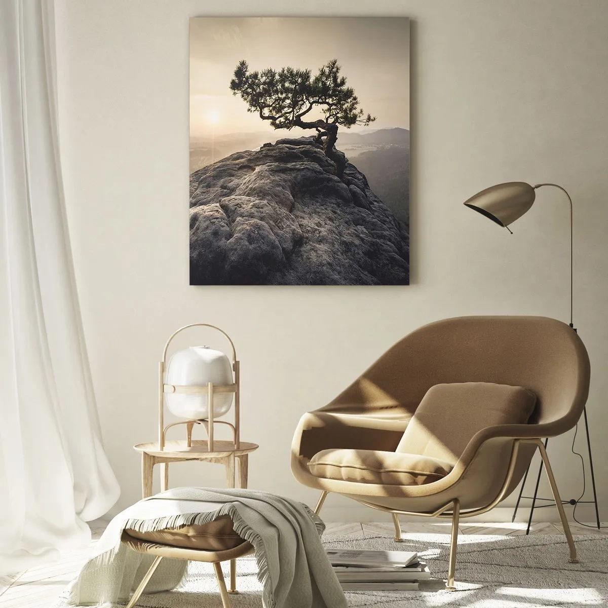 Üveg kép - Az élet mindig győz - 50x70 cm