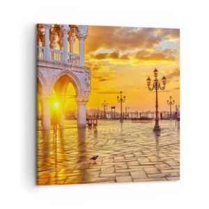 Vászonkép - Hol van mindenki? - 50x50 cm