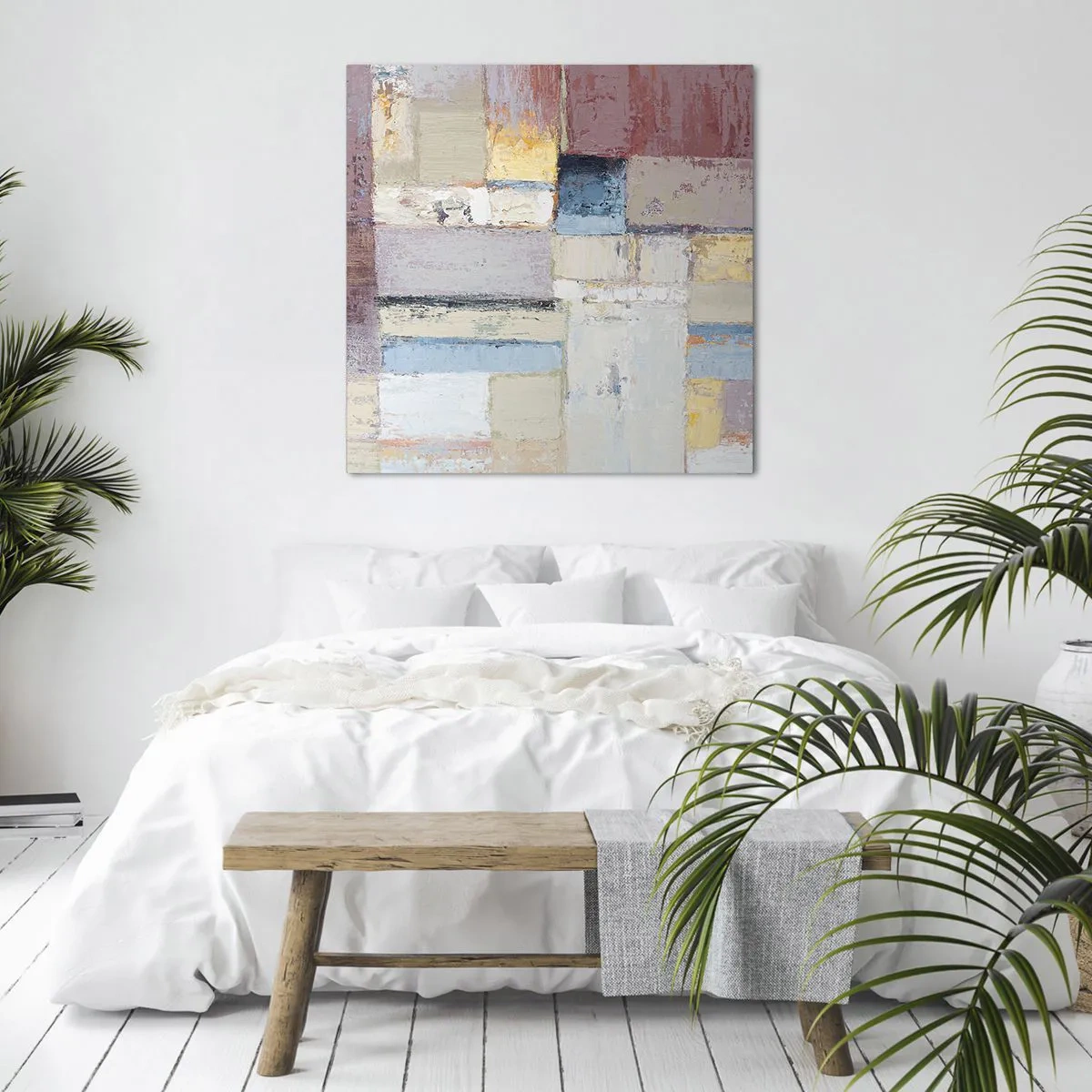 Vászonkép - A geometria nyugalma - 70x70 cm