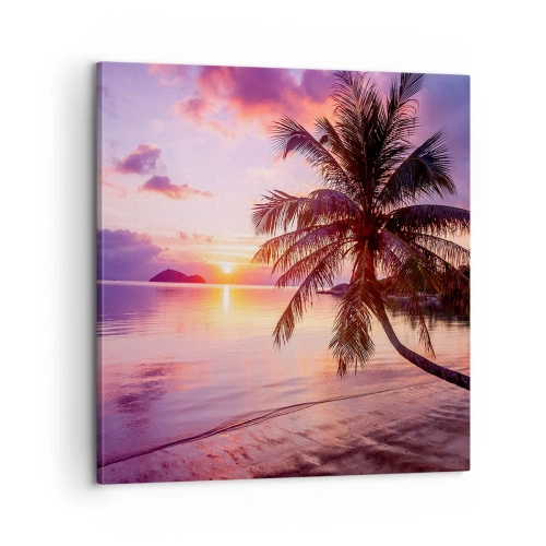 Vászonkép - Boldogság egészen a horizontig - 60x60 cm