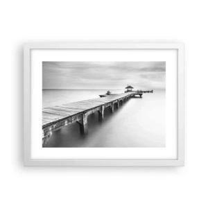 Poszter fekete keretben - A távolba - 40x30 cm