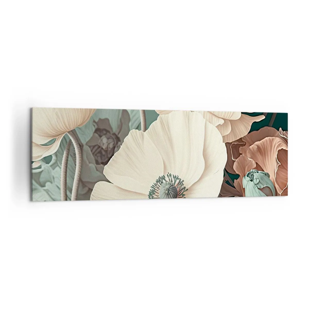 Vászonkép - Pipacsok suttogása - 160x50 cm