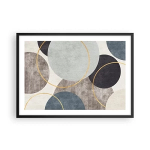 Poszter fehér keretben - Kerékről kerékre - 70x50 cm