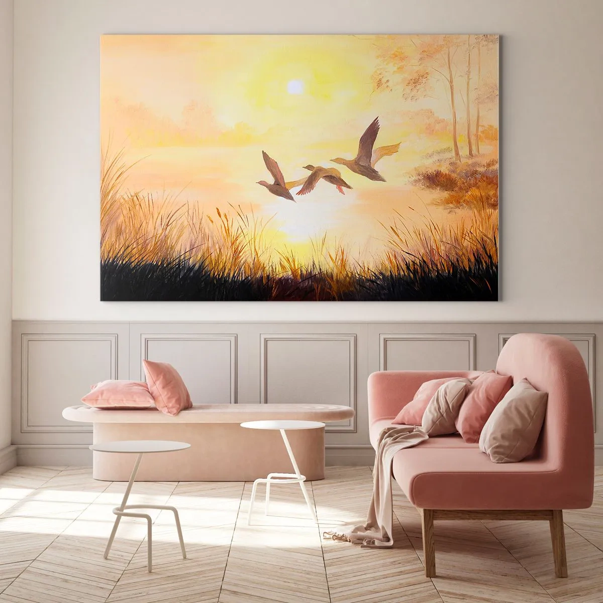 Üveg kép - Egy hosszú utazás kezdete - 120x80 cm