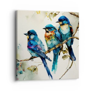 Vászonkép - Megsértődött? - 40x40 cm