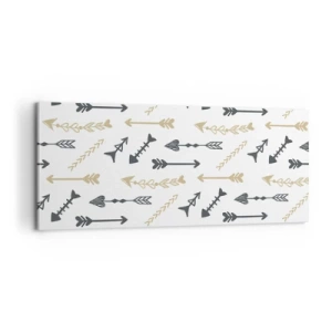 Vászonkép - Az íjász álma - 100x40 cm