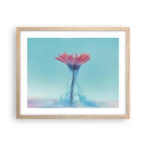 Poszter világos tölgy keretben - Élénkítő ölelésben - 50x40 cm