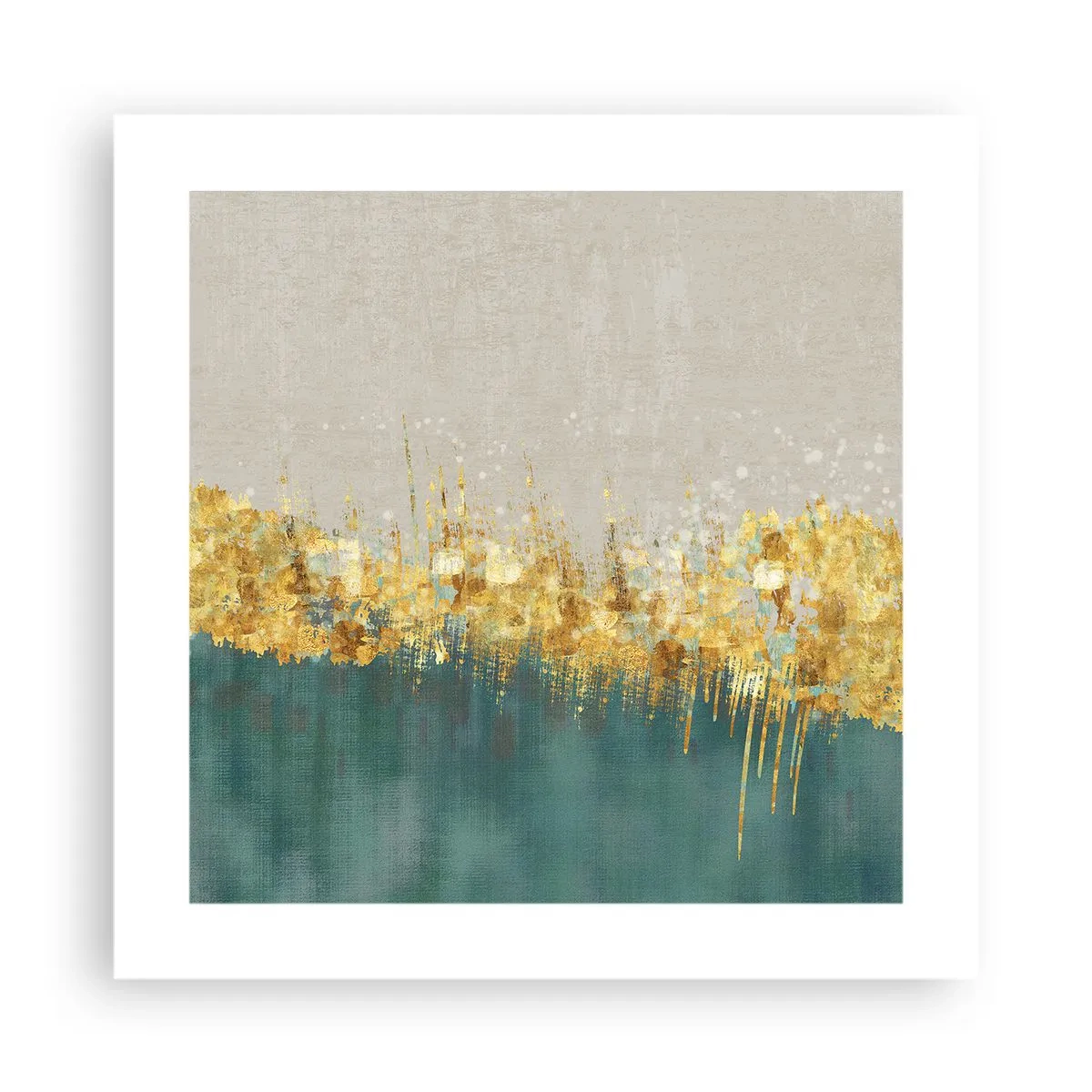 Poszter - Az aranyhatár - 40x40 cm