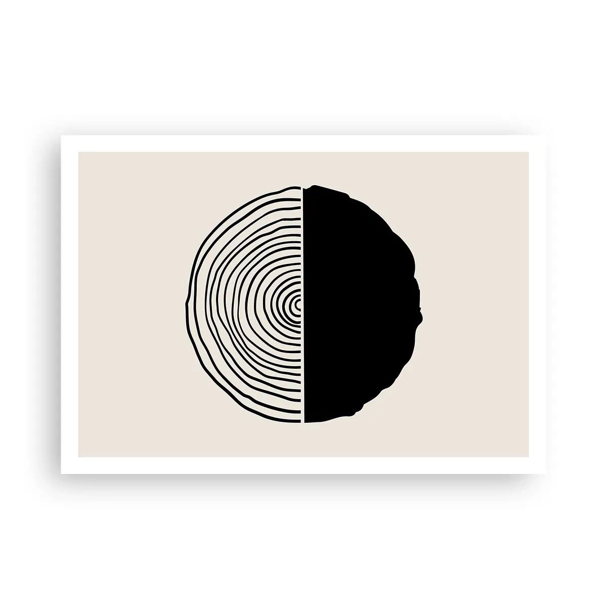 Poszter - Fele fele - 100x70 cm