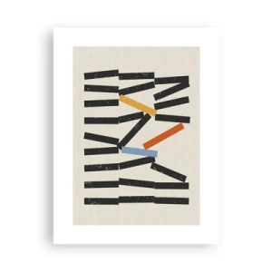 Poszter - Dominó - kompozíció - 30x40 cm