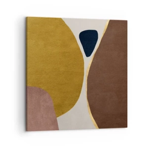 Vászonkép - Absztrakció - egy hely a térben - 50x50 cm