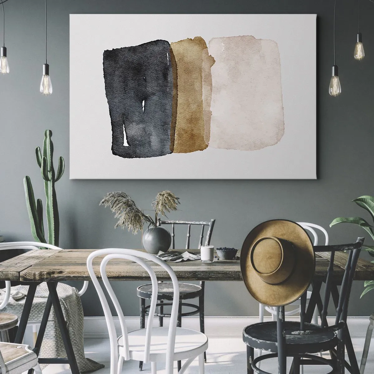 Vászonkép - A föld színeinek kompozíciója - 120x80 cm