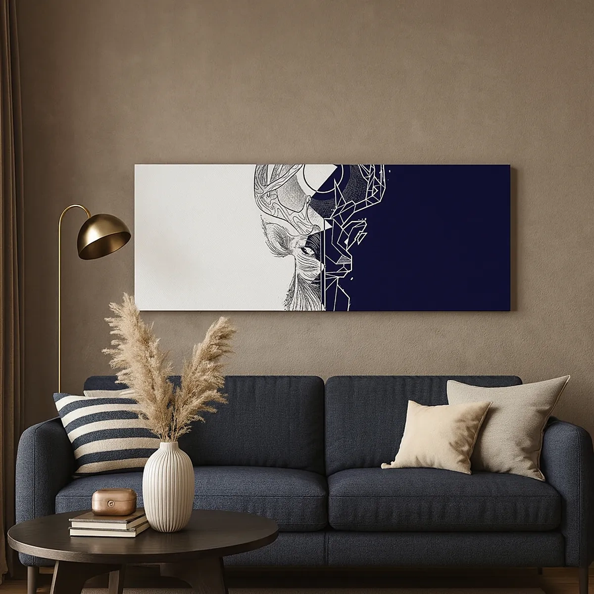 Vászonkép - Az ellentétek harca és egysége - 30x30 cm