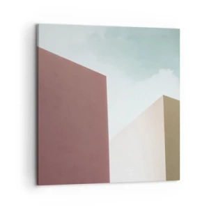 Vászonkép - Egy napsütéses nyár geometriája - 50x50 cm