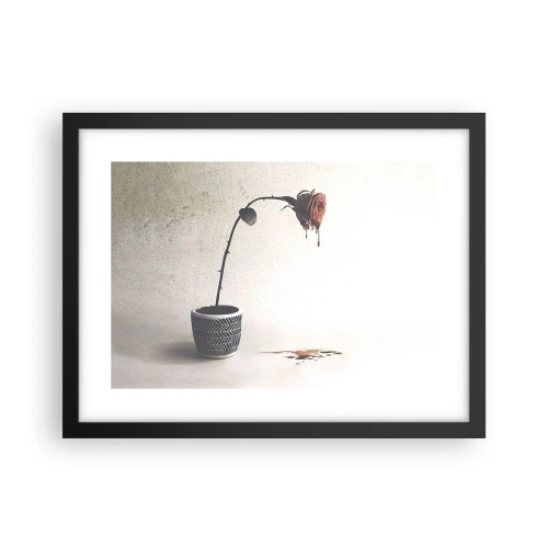 Poszter fehér keretben - Rosa dolorosa - 40x30 cm