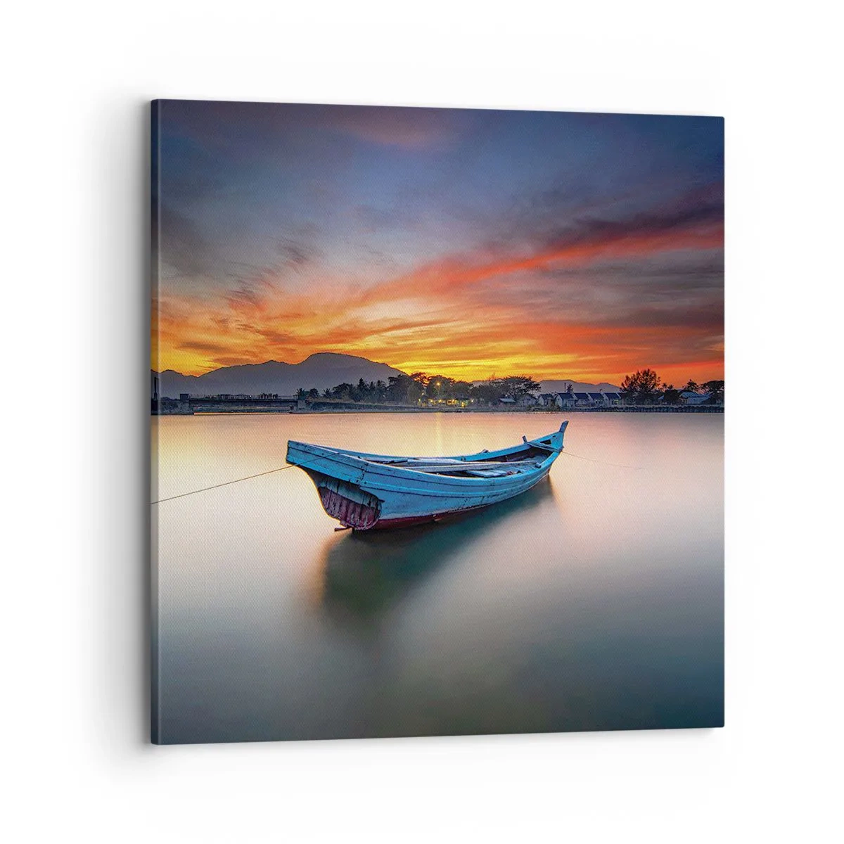 Vászonkép - Jó éjszaka jön - 70x70 cm