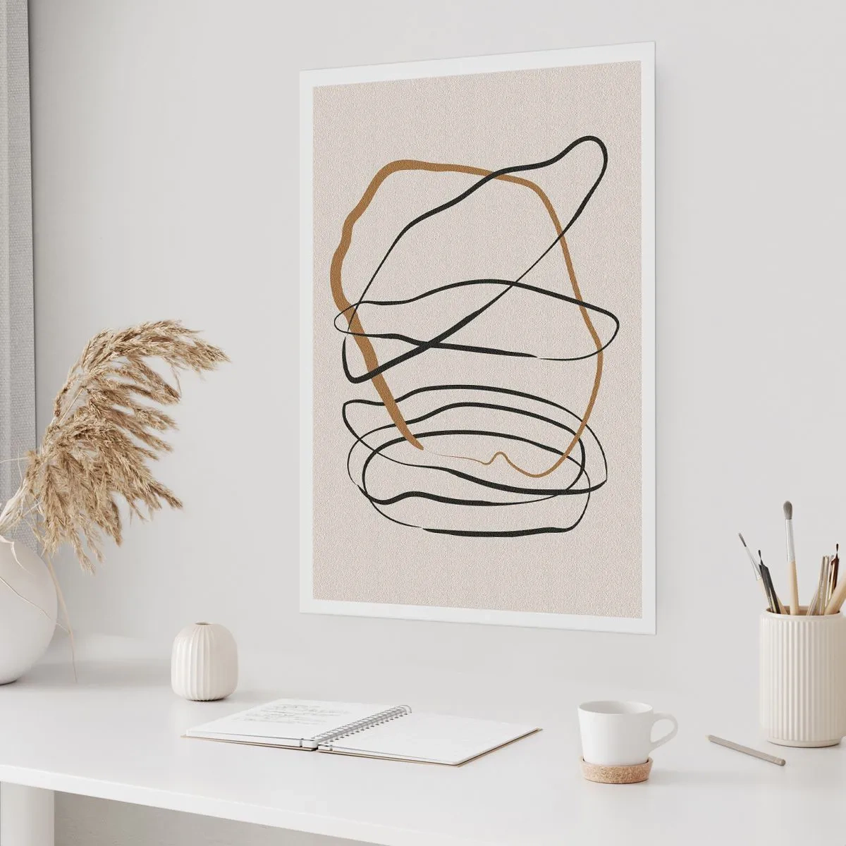 Poszter - Kompozíció - birtokló tánc - 61x91 cm