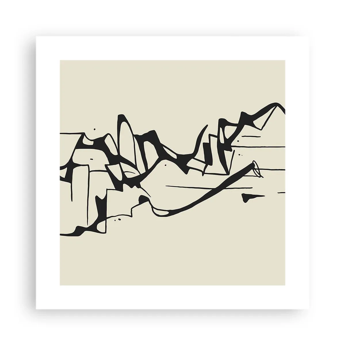 Poszter - Lehet egy táj - 40x40 cm