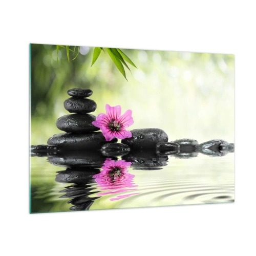 Üveg kép - Idő a léleknek - 100x70 cm