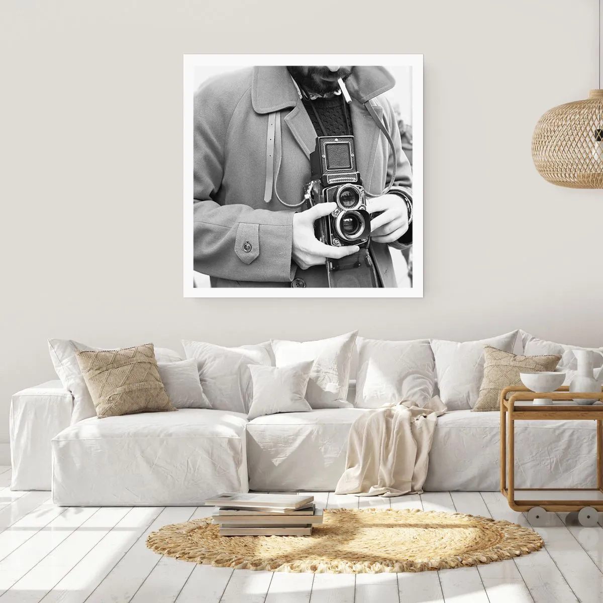 Poszter - Retro stílusban - 50x50 cm