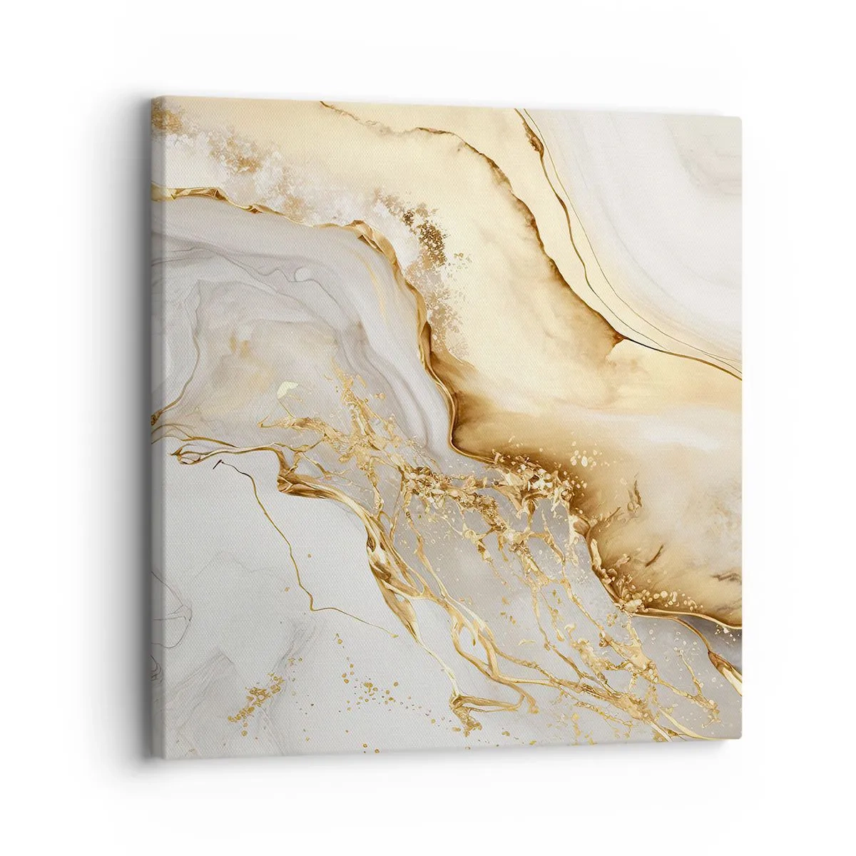 Vászonkép - Absztrakció: szépség és jóság - 30x30 cm