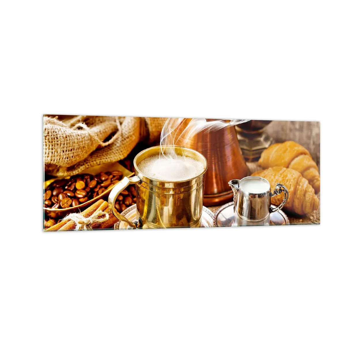 Üveg kép - Szép napot! - 140x50 cm