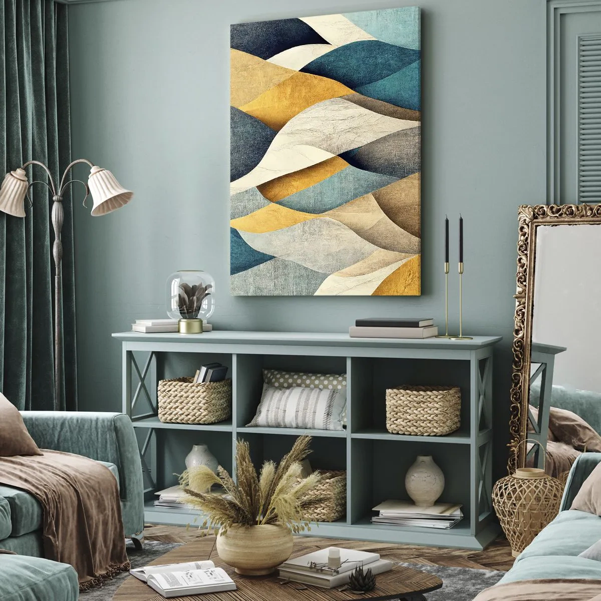 Vászonkép - Ritmus és hullámzás - 50x70 cm