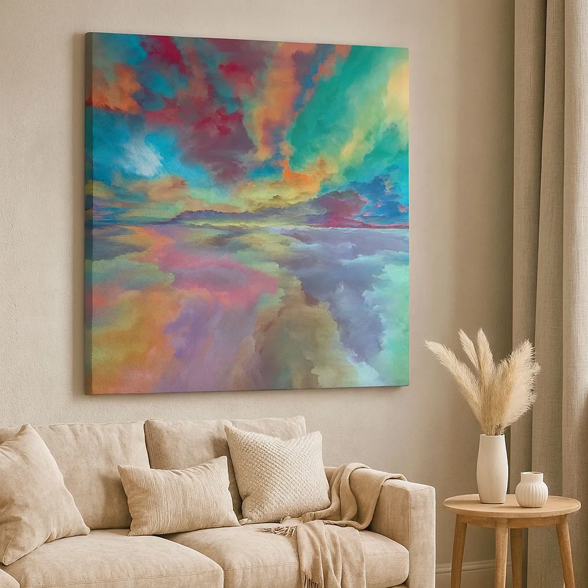 Vászonkép - Két mennyország - 30x30 cm