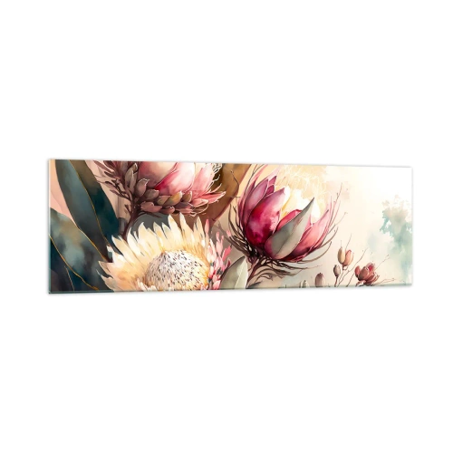 Üveg kép - Profilból és en face - 160x50 cm