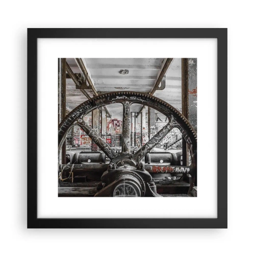 Poszter fehér keretben - A gyár titkos élete - 30x30 cm