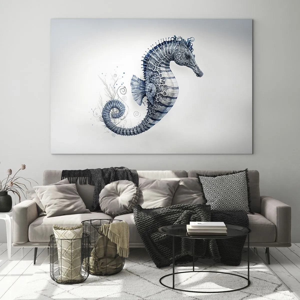 Üveg kép - A természet finom tréfája - 120x80 cm