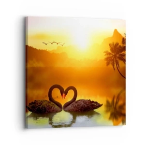 Vászonkép - Minden párban - 30x30 cm