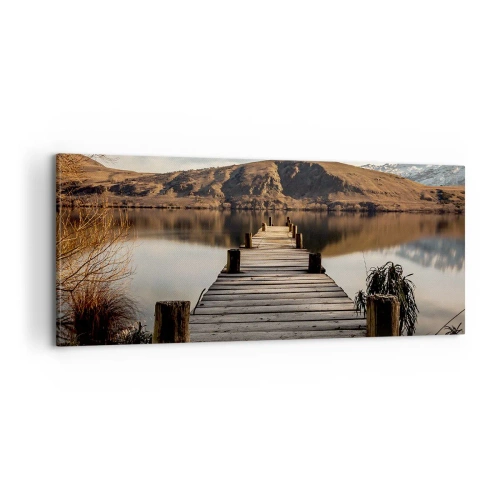 Vászonkép - Táj a csendben - 100x40 cm