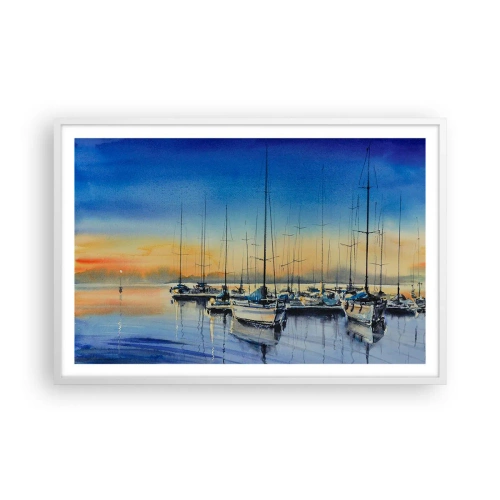 Poszter fekete keretben - Egy szép nap vége - 91x61 cm
