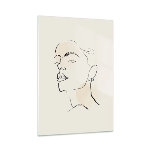 Üveg kép - Büszke tekintet - 50x70 cm