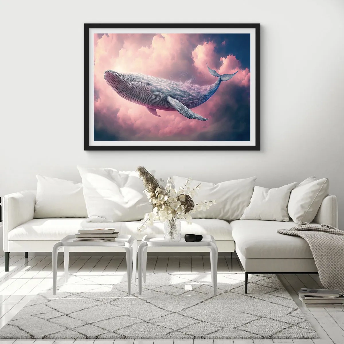 Poszter fehér keretben - Töröld meg a szemed - 50x40 cm