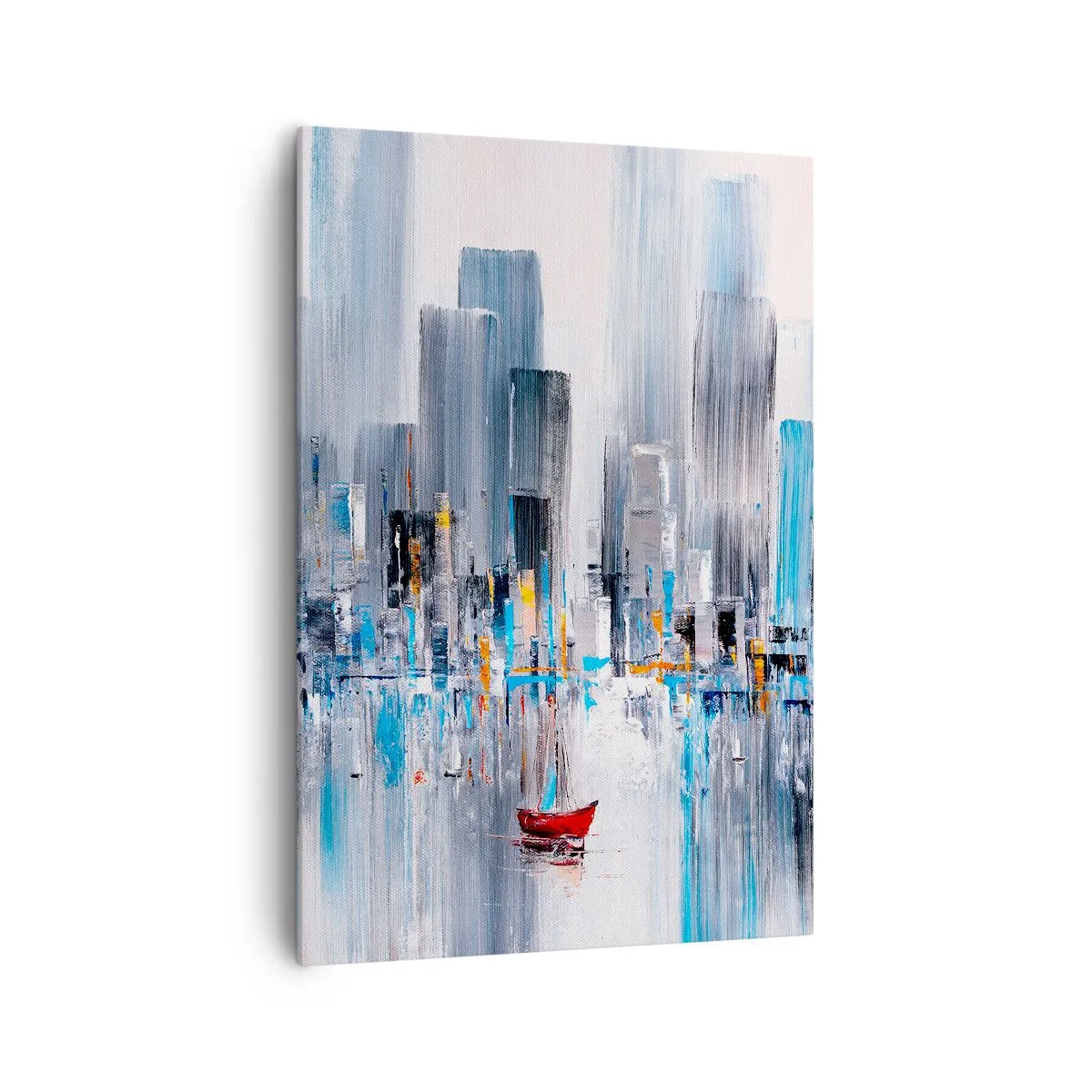 Vászonkép - Metropolis az öböl mellett - 70x100 cm