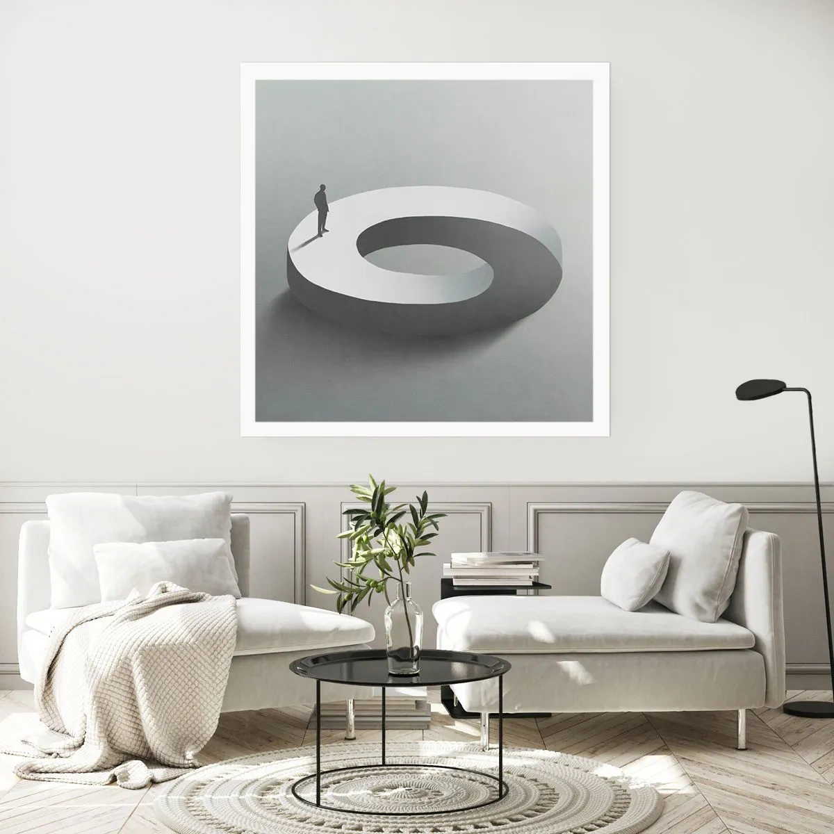 Poszter - És bölcsnek lenni - 60x60 cm