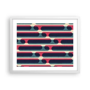 Poszter fekete keretben - Mélységben és előre - 50x40 cm