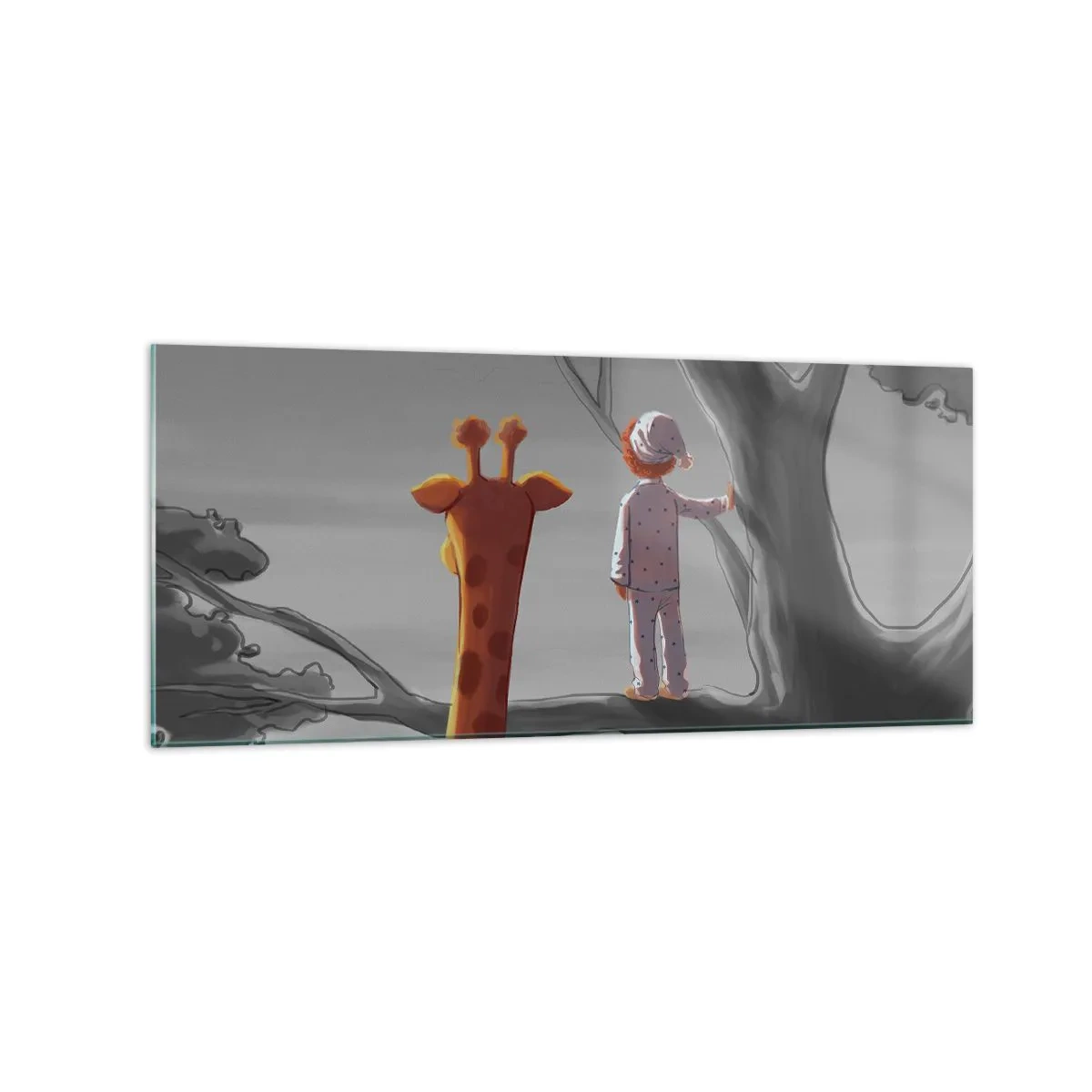 Üveg kép - Ez tényleg történik - 120x50 cm