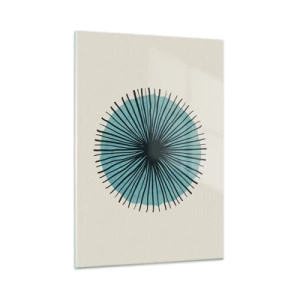 Üveg kép - Ragyogóan a kékben - 50x70 cm