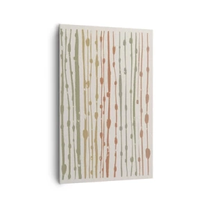 Vászonkép - Zenei színjegyzetelés - 80x120 cm