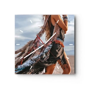 Falióra, Óra - Sámán párja - 30x30 cm