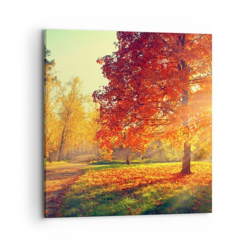 Vászonkép - A vörös gyönyörű - 70x70 cm
