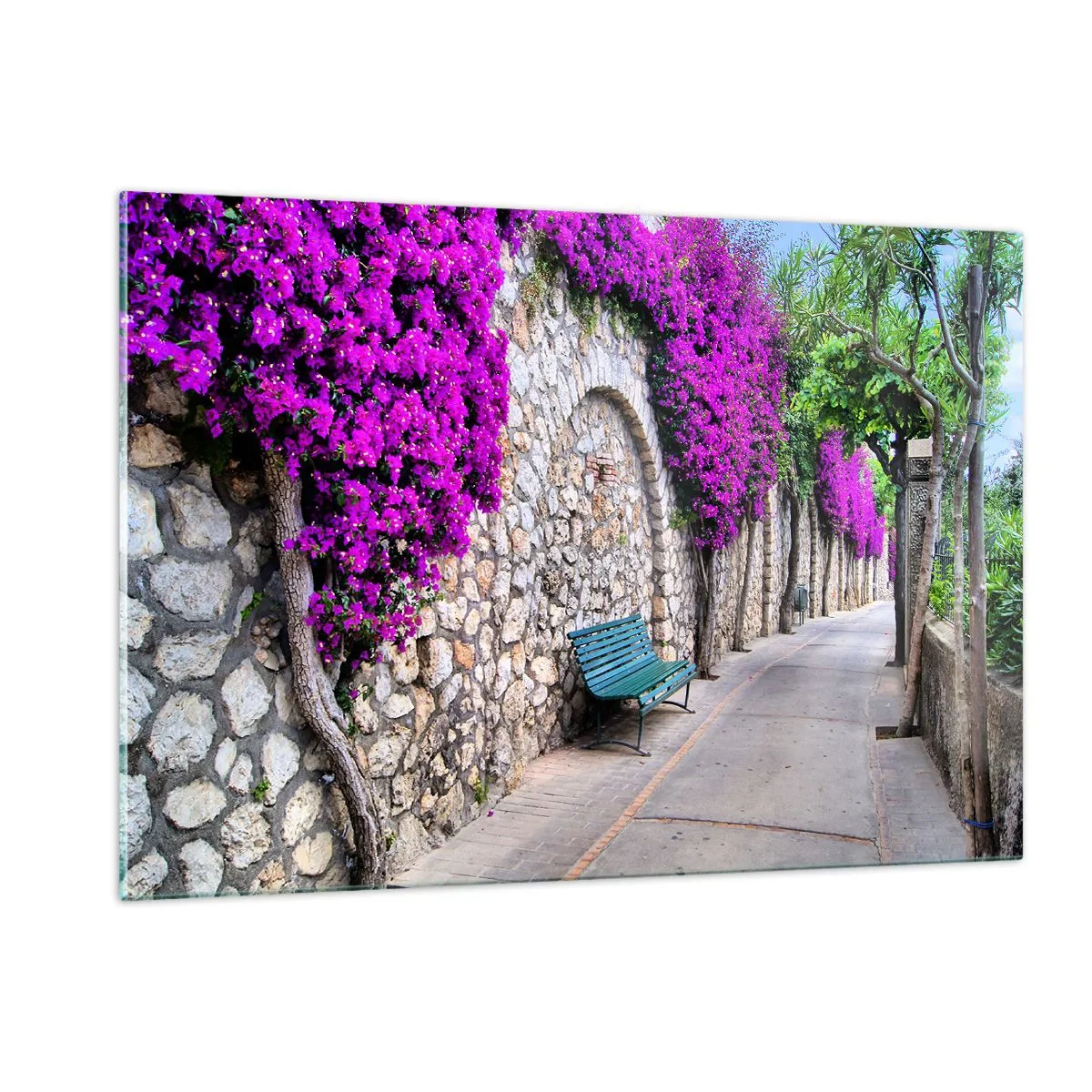 Üveg kép - Találkozzunk minél előbb - 120x80 cm