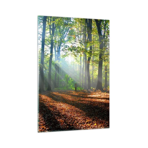 Üveg kép - Ragyogások és árnyékok - 80x120 cm