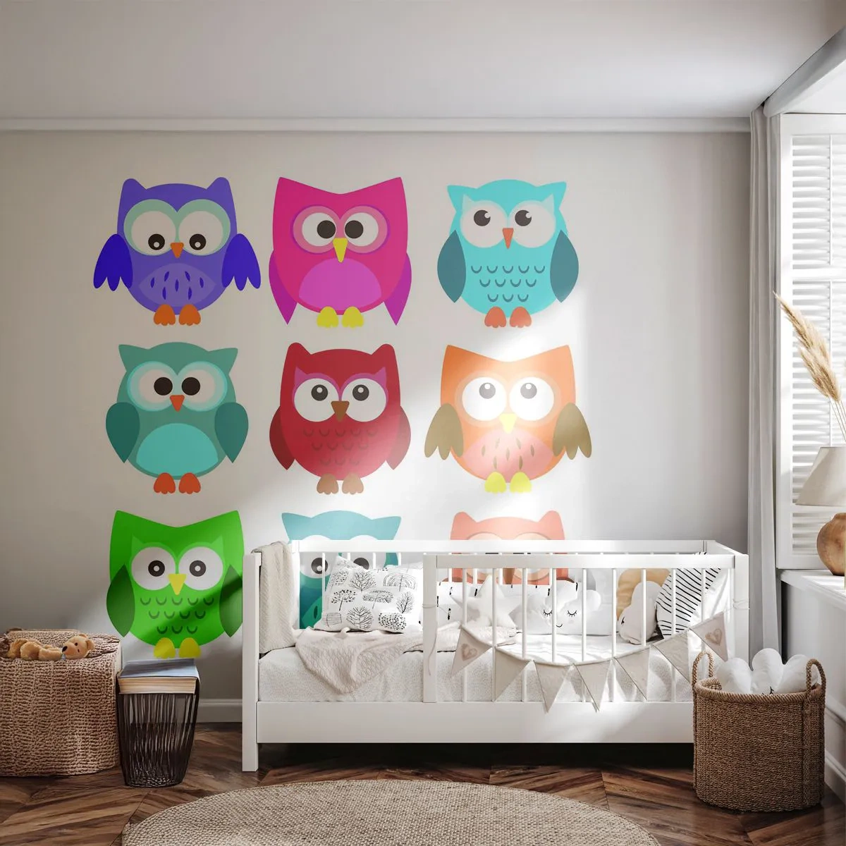 Fotótapéta Standard Eco - Jó móka másnak lenni - Gyerekeknek, Bagoly, Grafika - 200x140 cm